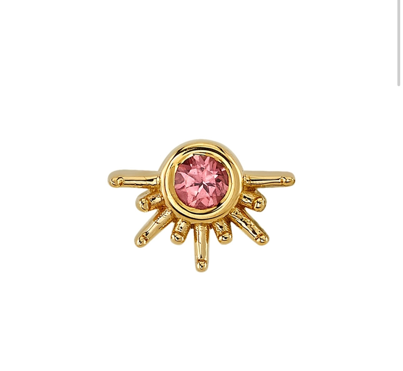 Design Your Own BVLA – Pick Your Setting & Gemstones - Live To Tell - 14kt Gold Diamond Sapphire Opal Attachment End