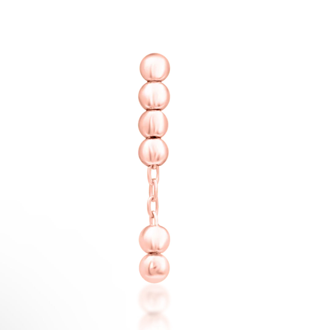 Junipurr Jewellery Lennon 14kt Gold Dangle Chain Earring