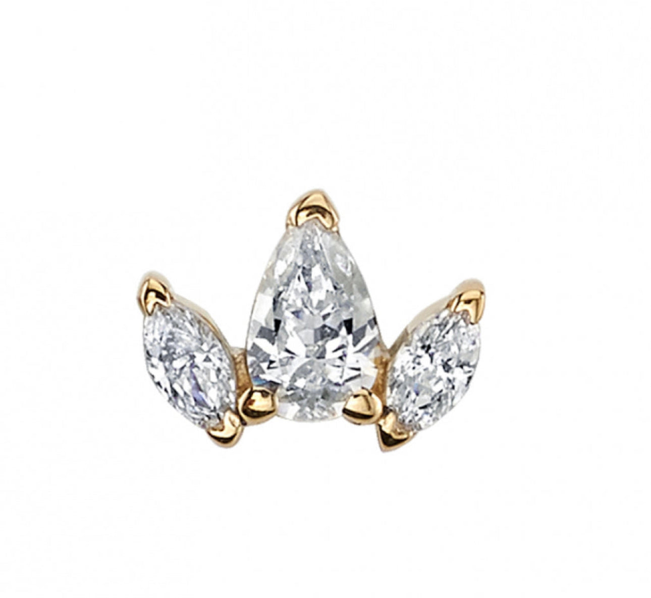 Design Your Own BVLA – Pick Your Setting & Gemstones - Alana Gold Diamond Ruby Sapphire Marquise