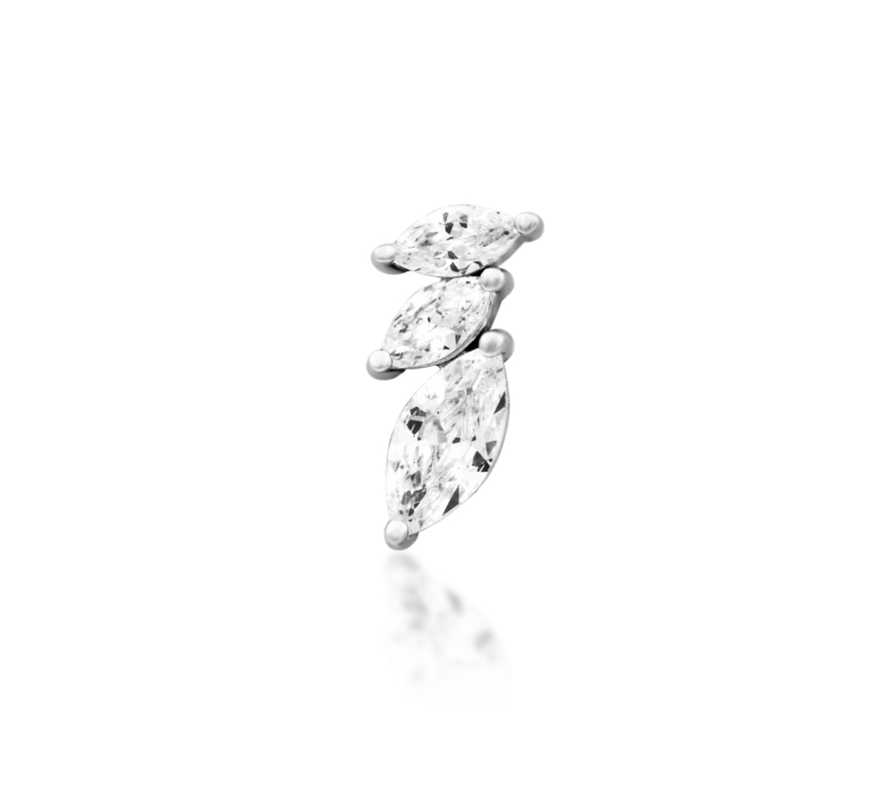 Junipurr Jewellery Enigma 14kt Gold Threadless Attachment Helix Earring