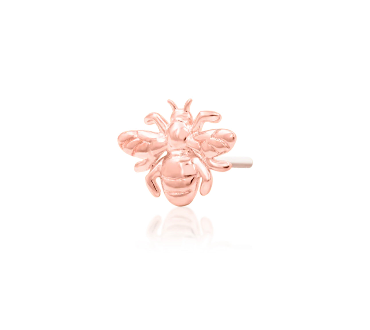 Junipurr Jewellery Bee Holier 14kt Gold Threadless Attachment Helix Earring