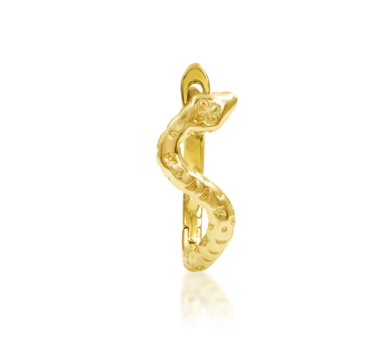 Junipurr Jewellery Dusa Snake Serpent Clicker Earring