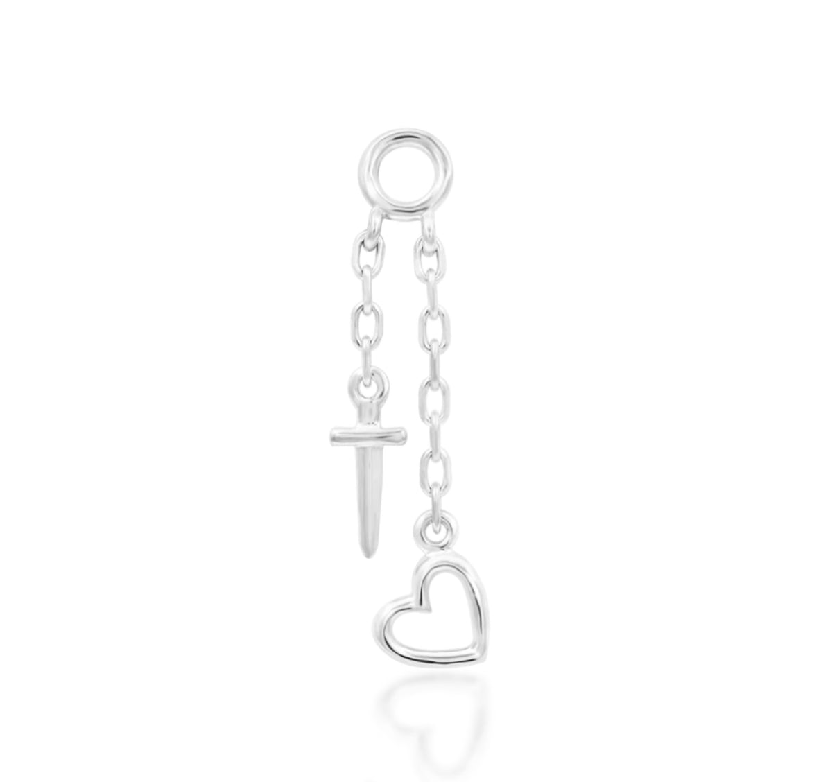 Junipurr Jewellery Gold Chain Charm Love Hurts