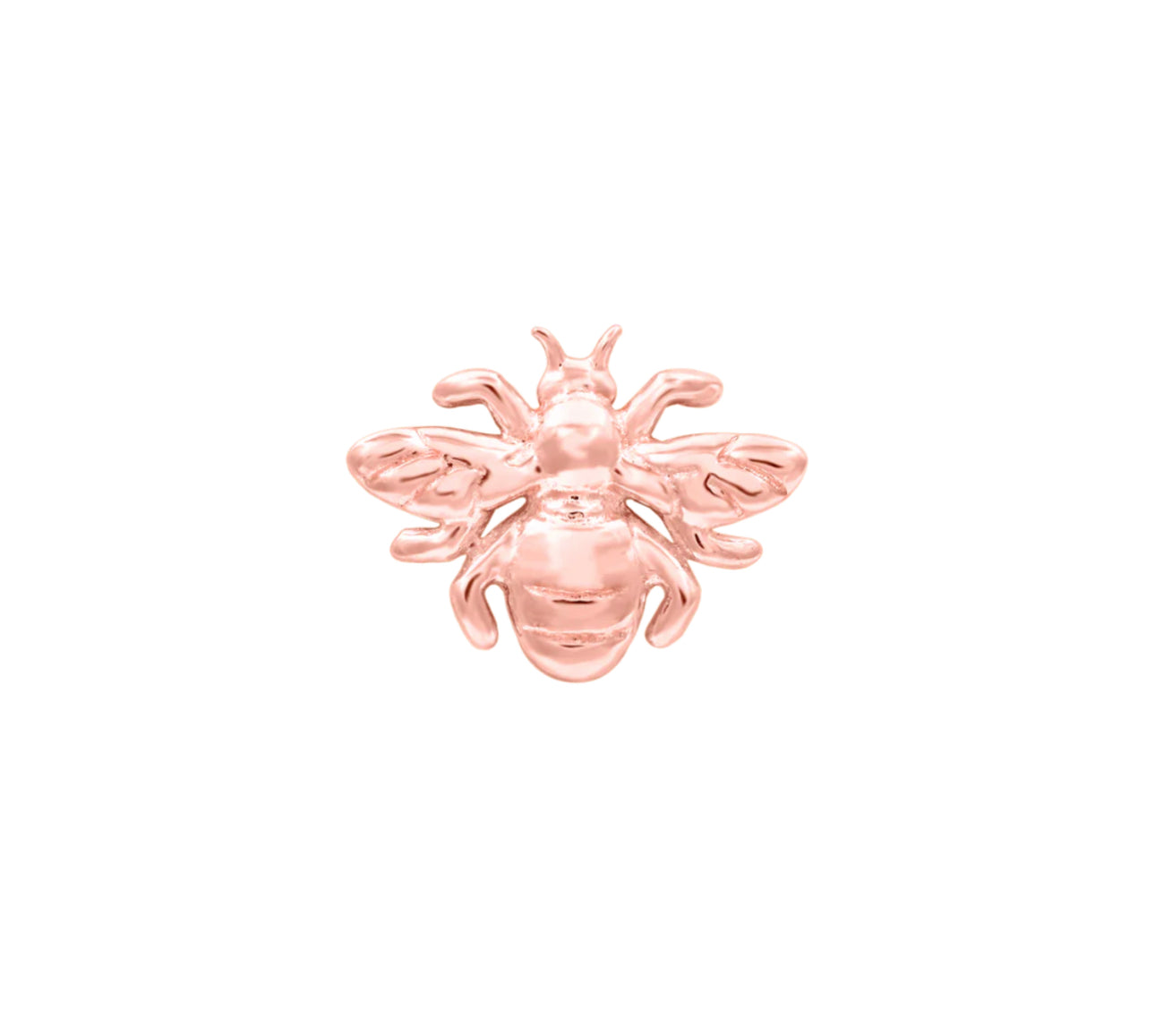 Junipurr Jewellery Bee Holier 14kt Gold Threadless Attachment Helix Earring