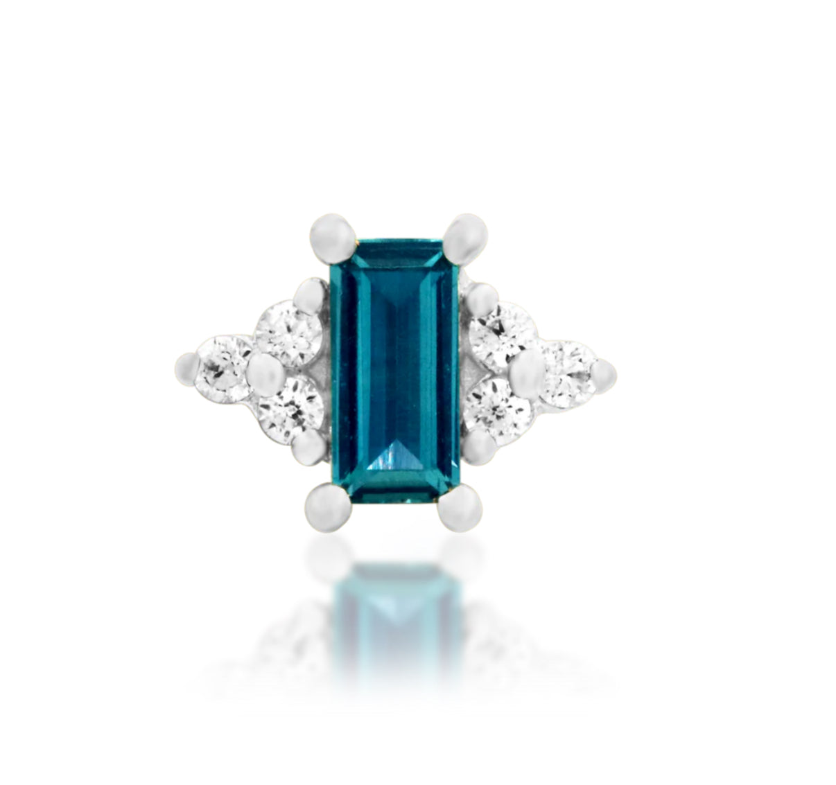 Junipurr Jewellery Nellie Gold Alexander & CZ Helix Earring