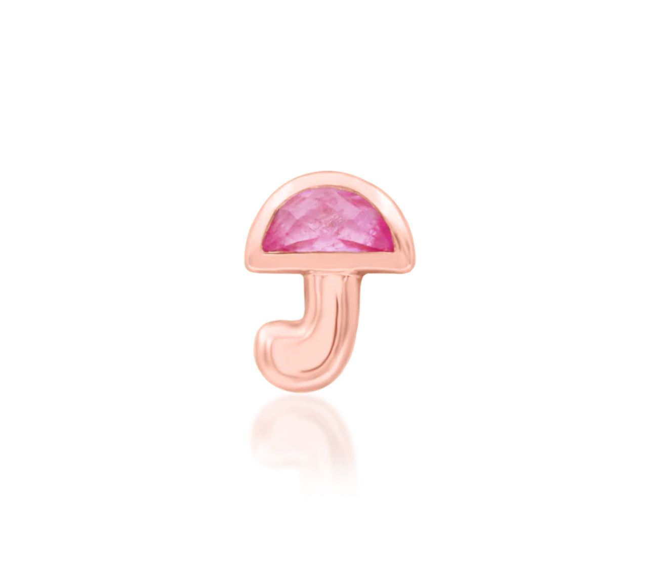 Junipurr Jewellery Kinoko 14kt Gold Threadless Lobe Attachment Earring