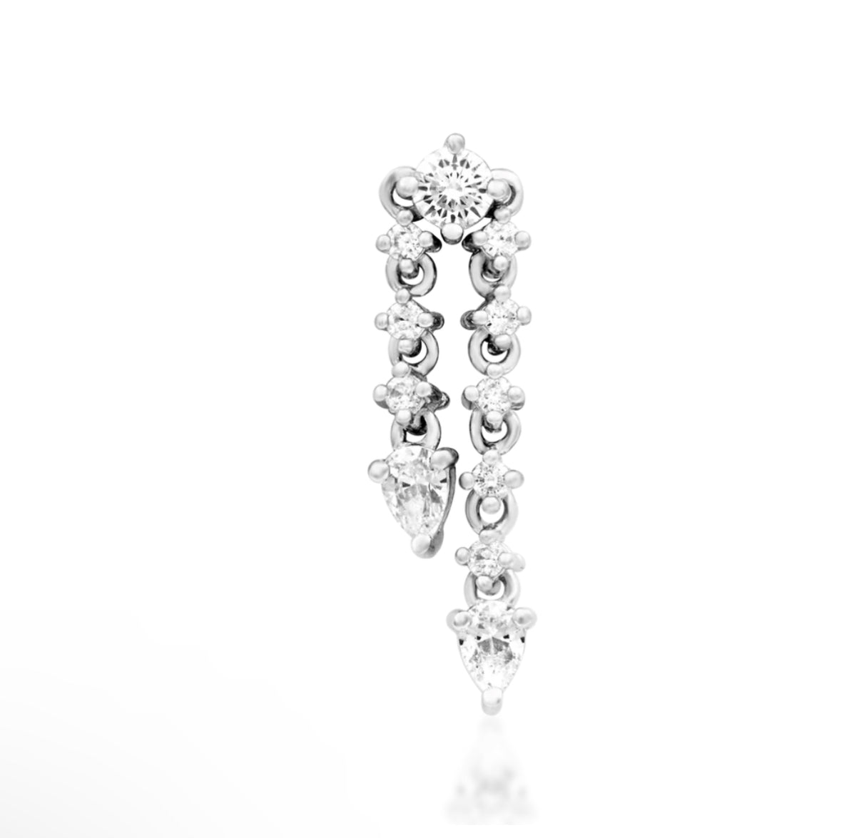 Junipurr Jewellery Calista 14kt Gold Chain Helix Earring