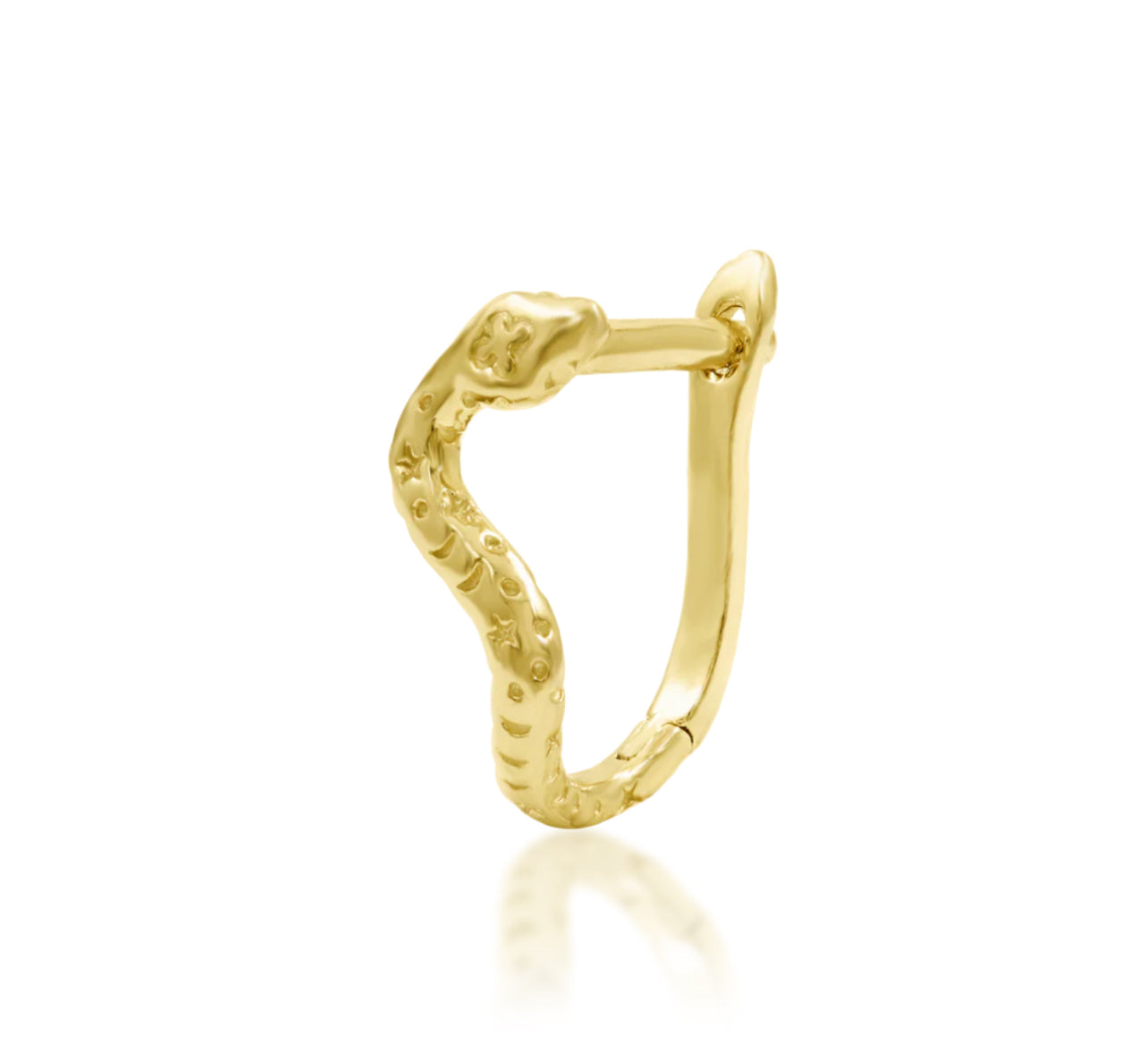 Junipurr Jewellery Dusa Snake Serpent Clicker Earring