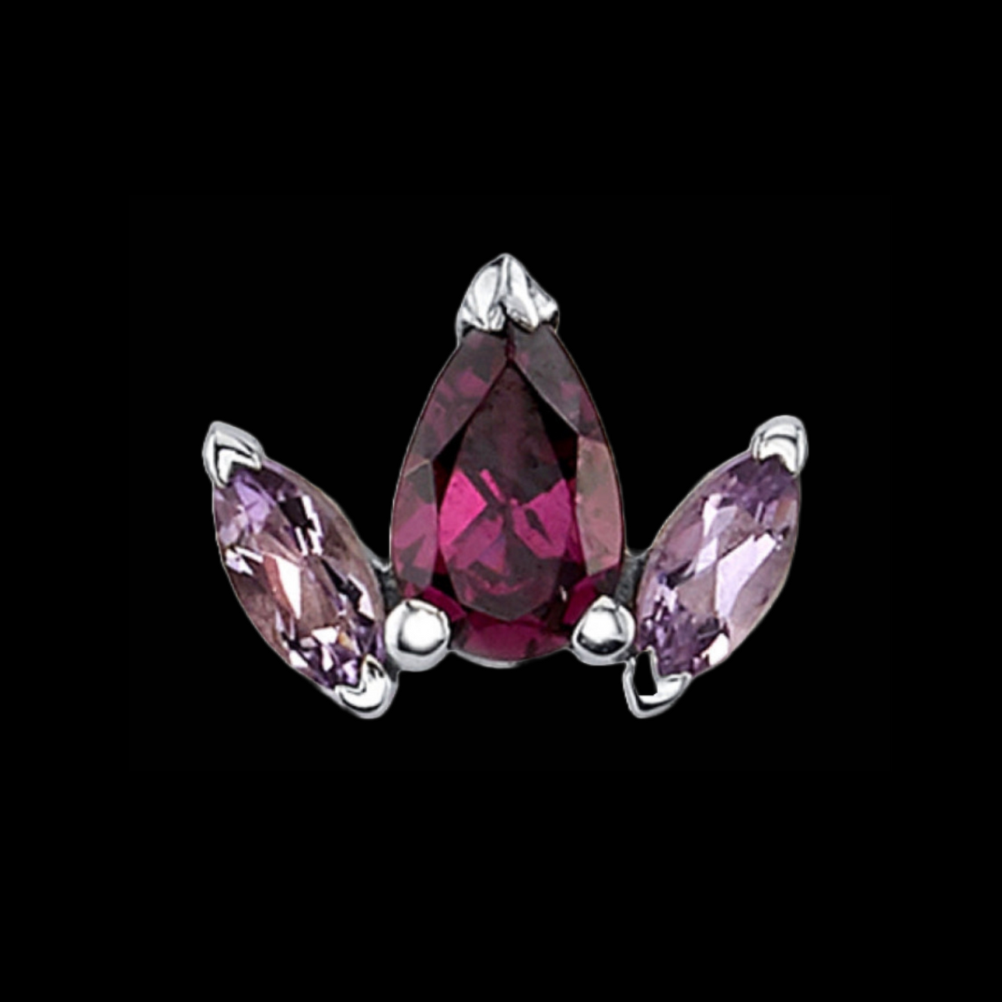 Design Your Own BVLA – Pick Your Setting & Gemstones - Alana Gold Diamond Ruby Sapphire Marquise