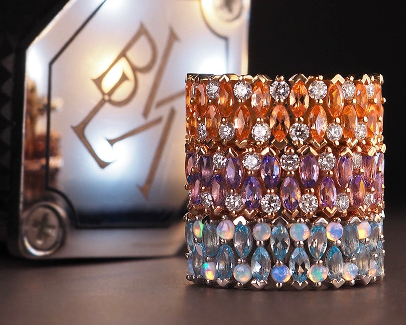 COLOURED GEMSTONES jewellery