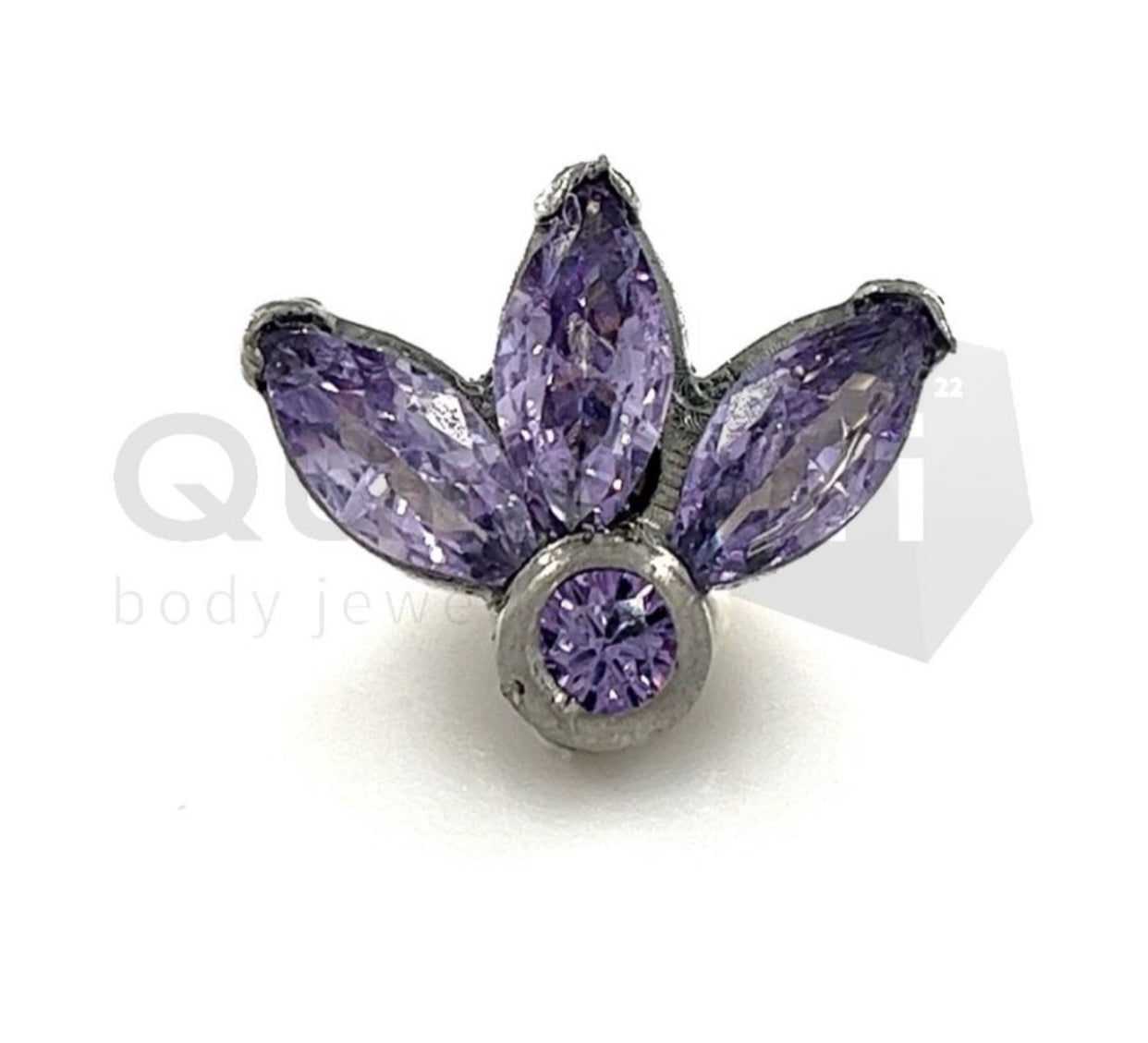 Fleur De Lys Internally Threaded Attachment (colour variations)