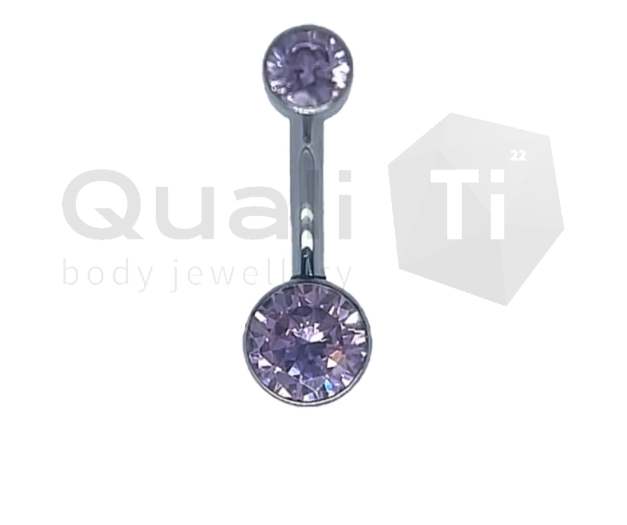 QualiTi The 'Dustie' Micro Navel (colour variants)