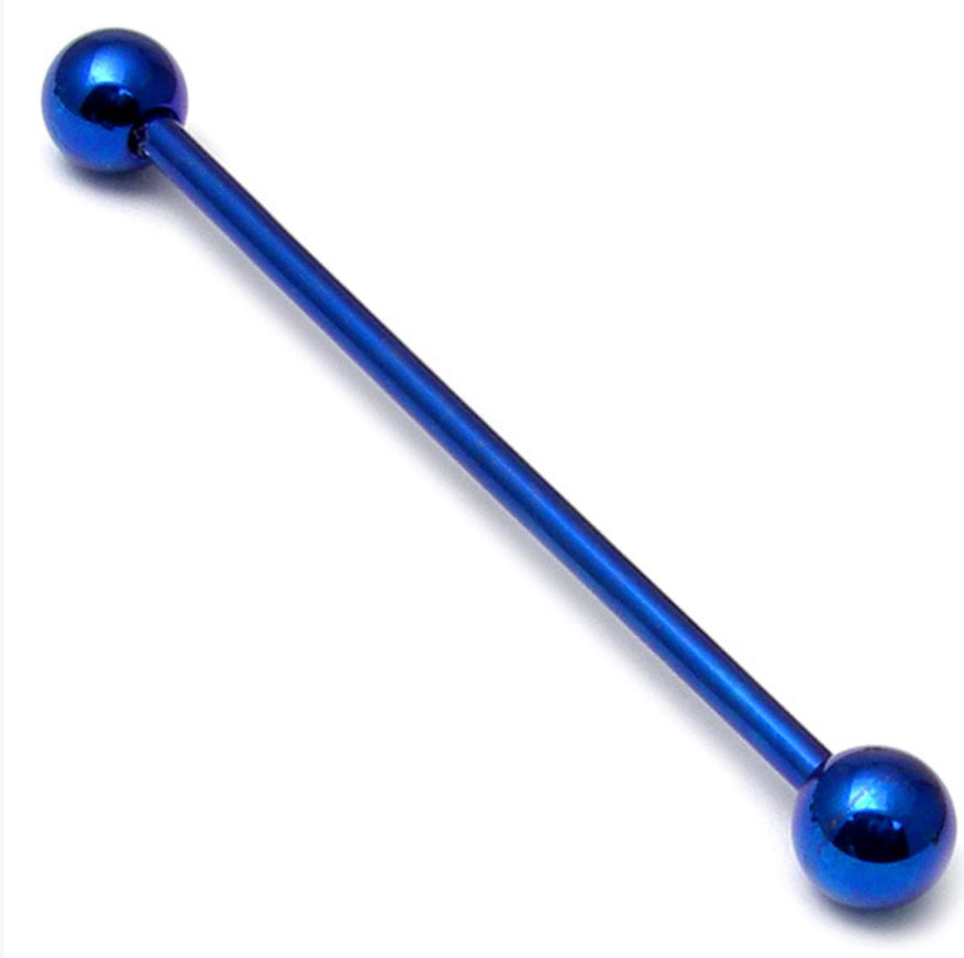 Titanium Industrial Scaffold Barbell 1.6mm