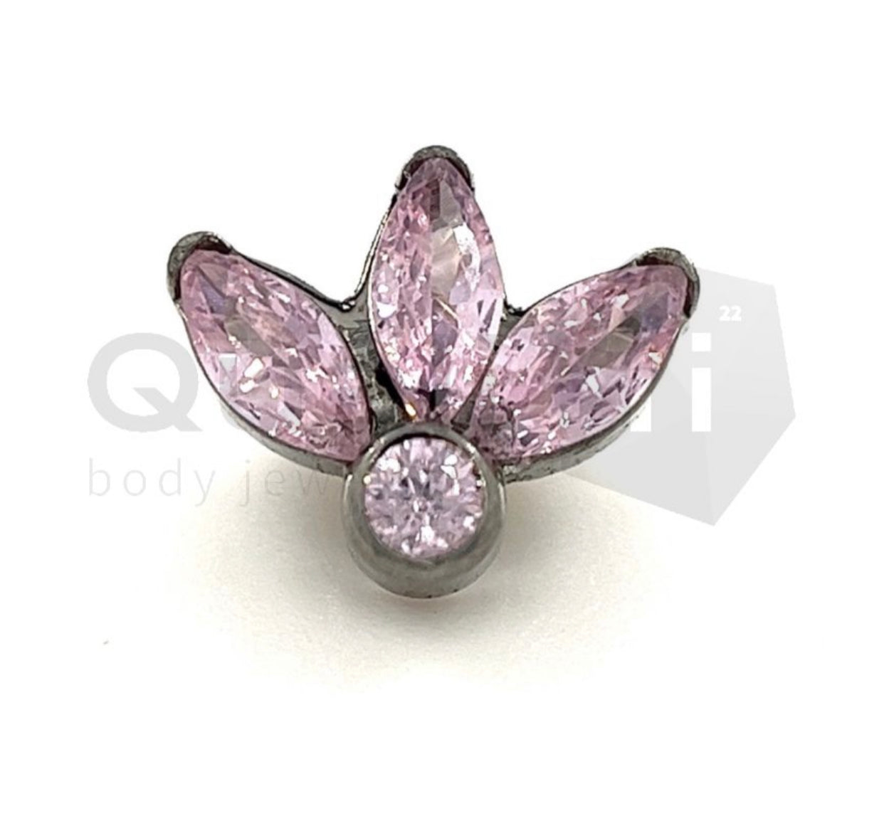 Fleur De Lys Internally Threaded Attachment (colour variations)
