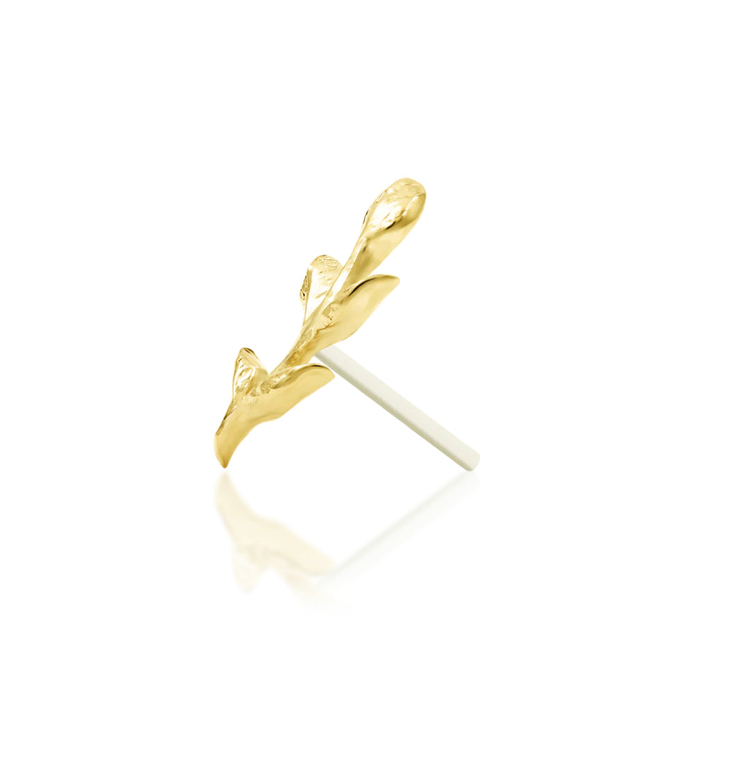 Junipurr Jewellery Aspen 14kt Gold Threadless End