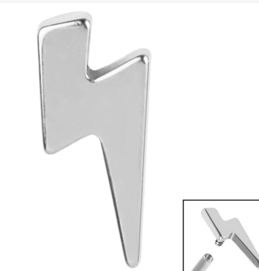Titanium Lightning Bolt for Internal Thread End