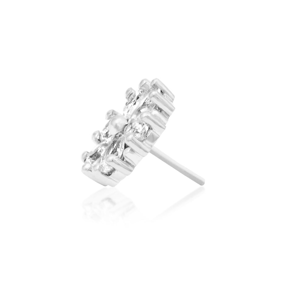 Junipurr Jewellery Bobbie 14kt Gold Threadless Labret