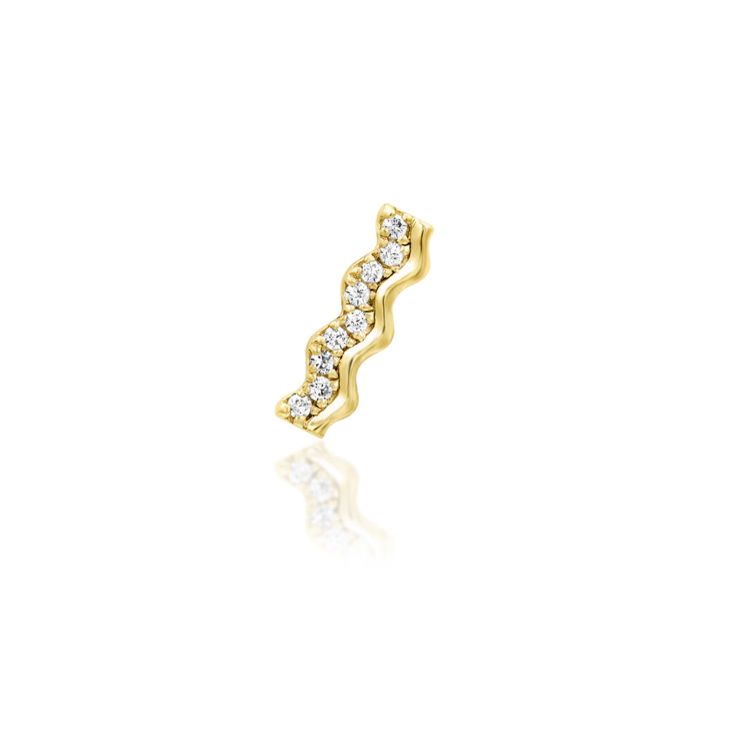 Junipurr Jewellery Cameron 14kt Gold Threadless send