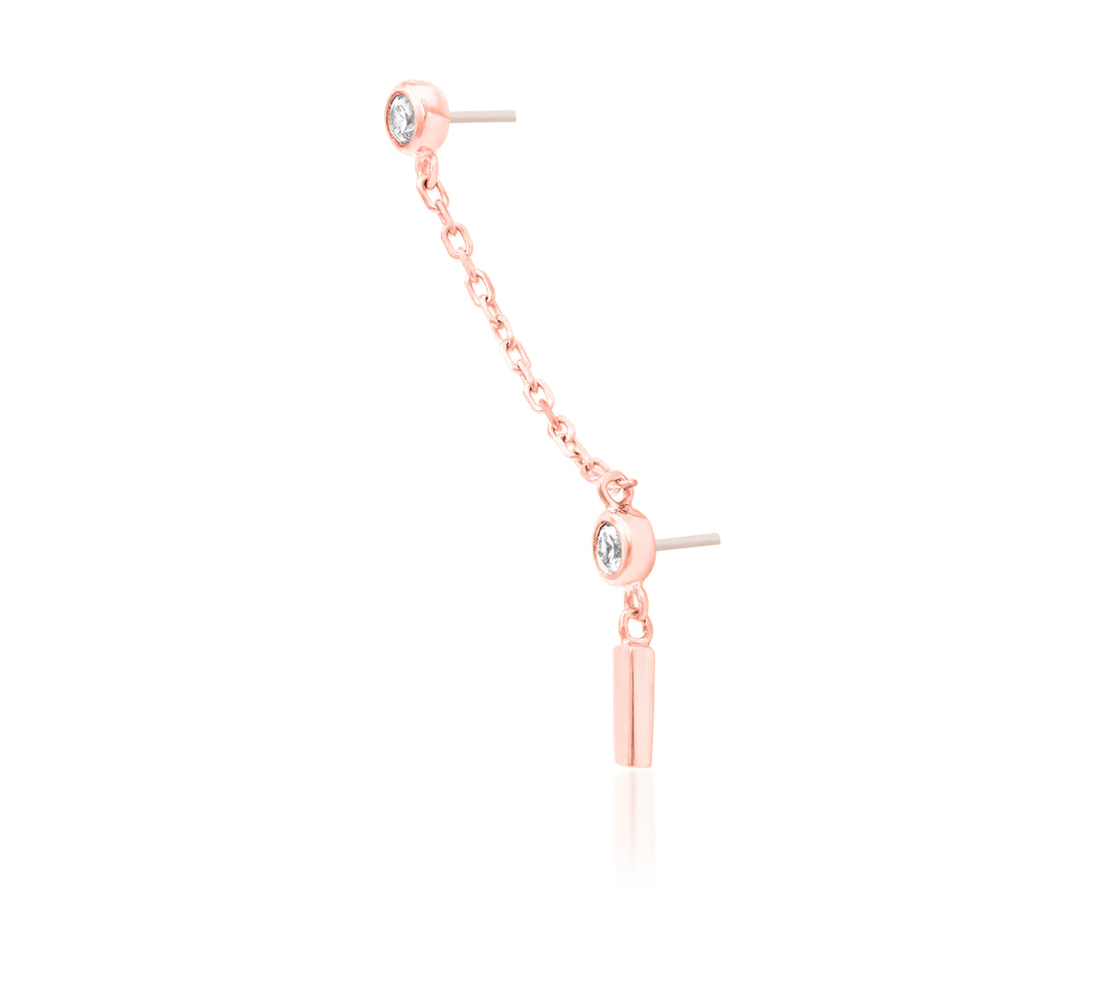 Junipurr Jewellery Jolene 14kt Gold Threadless End