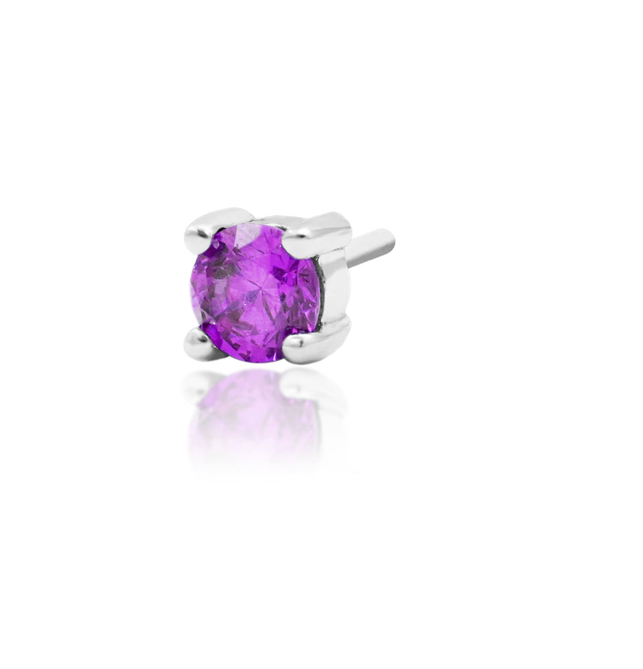 Junipurr Jewellery Prong 14kt Gold Threadless End (colour variants)