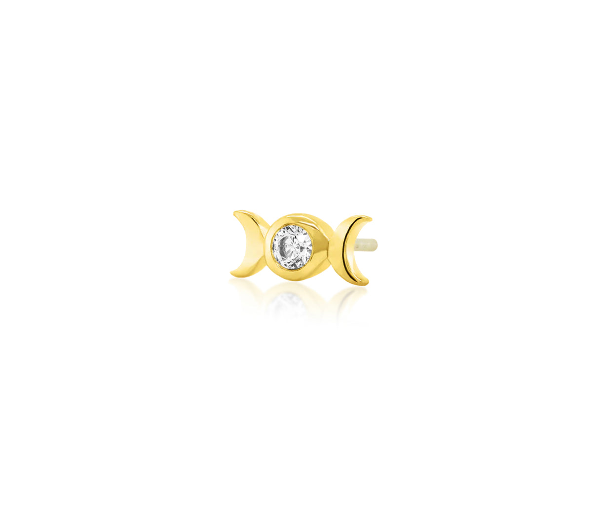 Junipurr Jewellery Tauriel 14kt Gold Threadless End