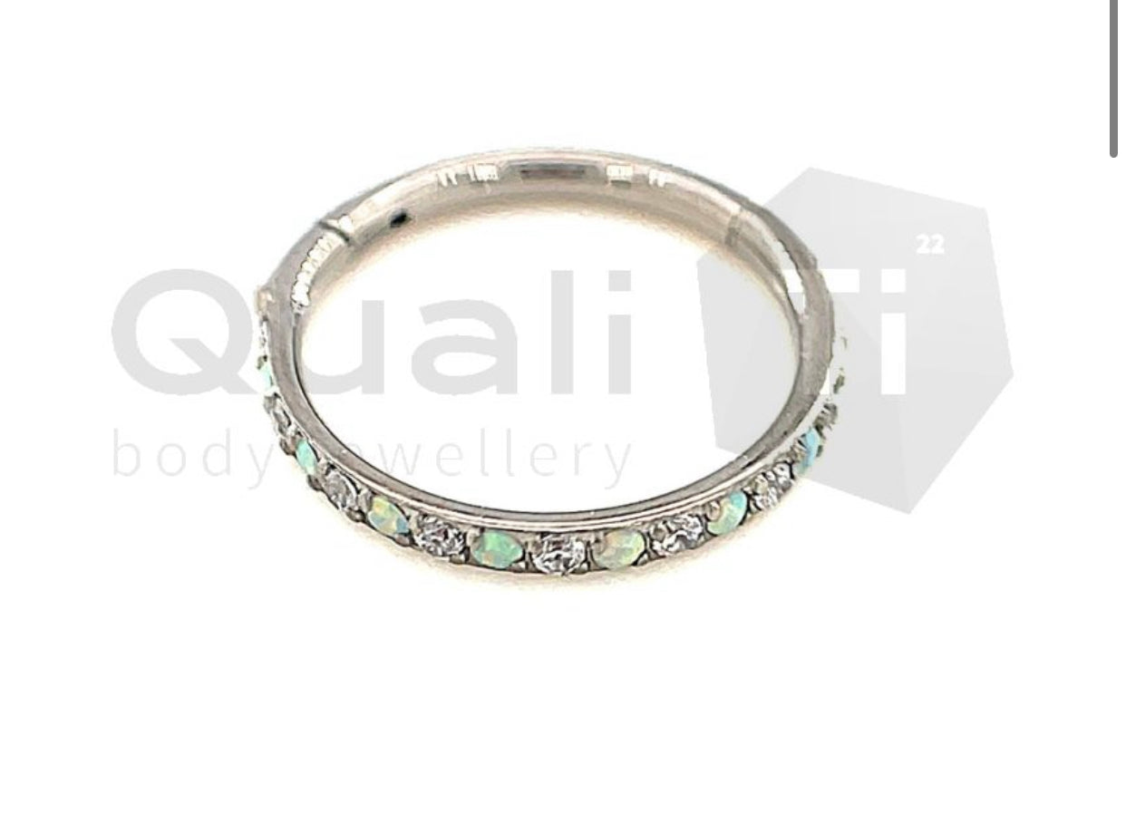 The 'Enchanted' Hinged Segment Titanium Ring