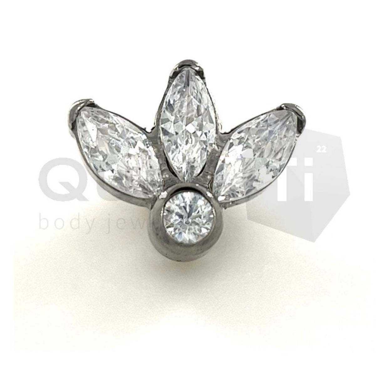 Fleur De Lys Internally Threaded Attachment (colour variations)