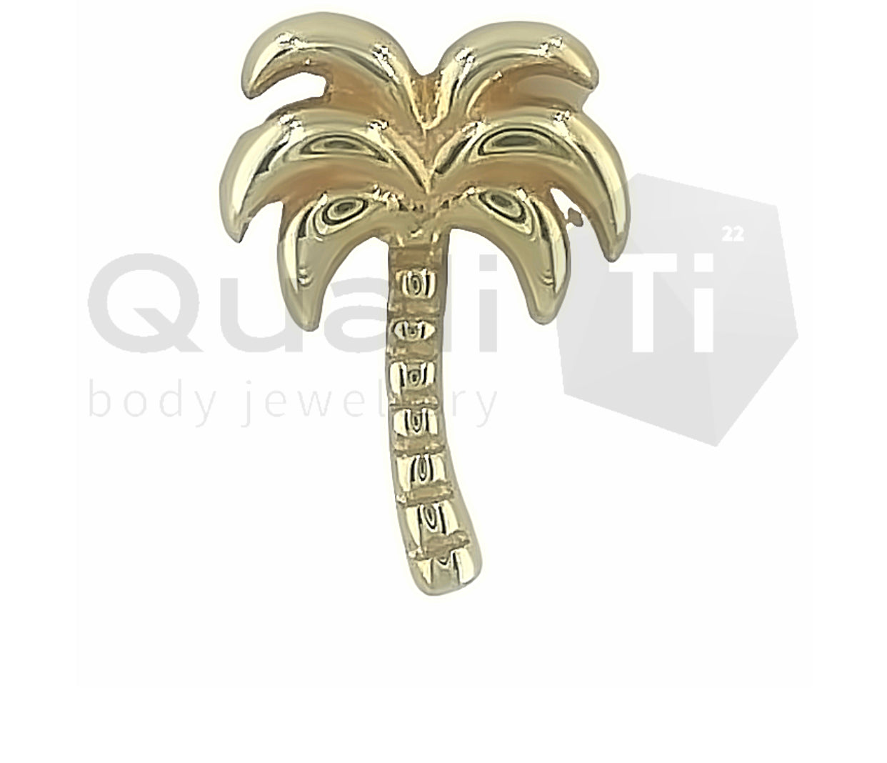 Mazari' 14k Yellow Gold Threaded Attachment