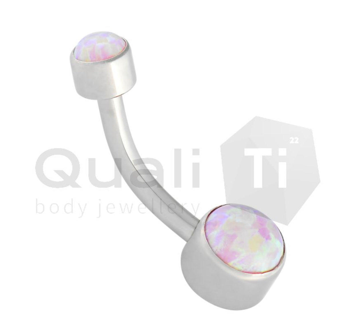 QualiTi The 'Dustie' Micro Navel (colour variants)