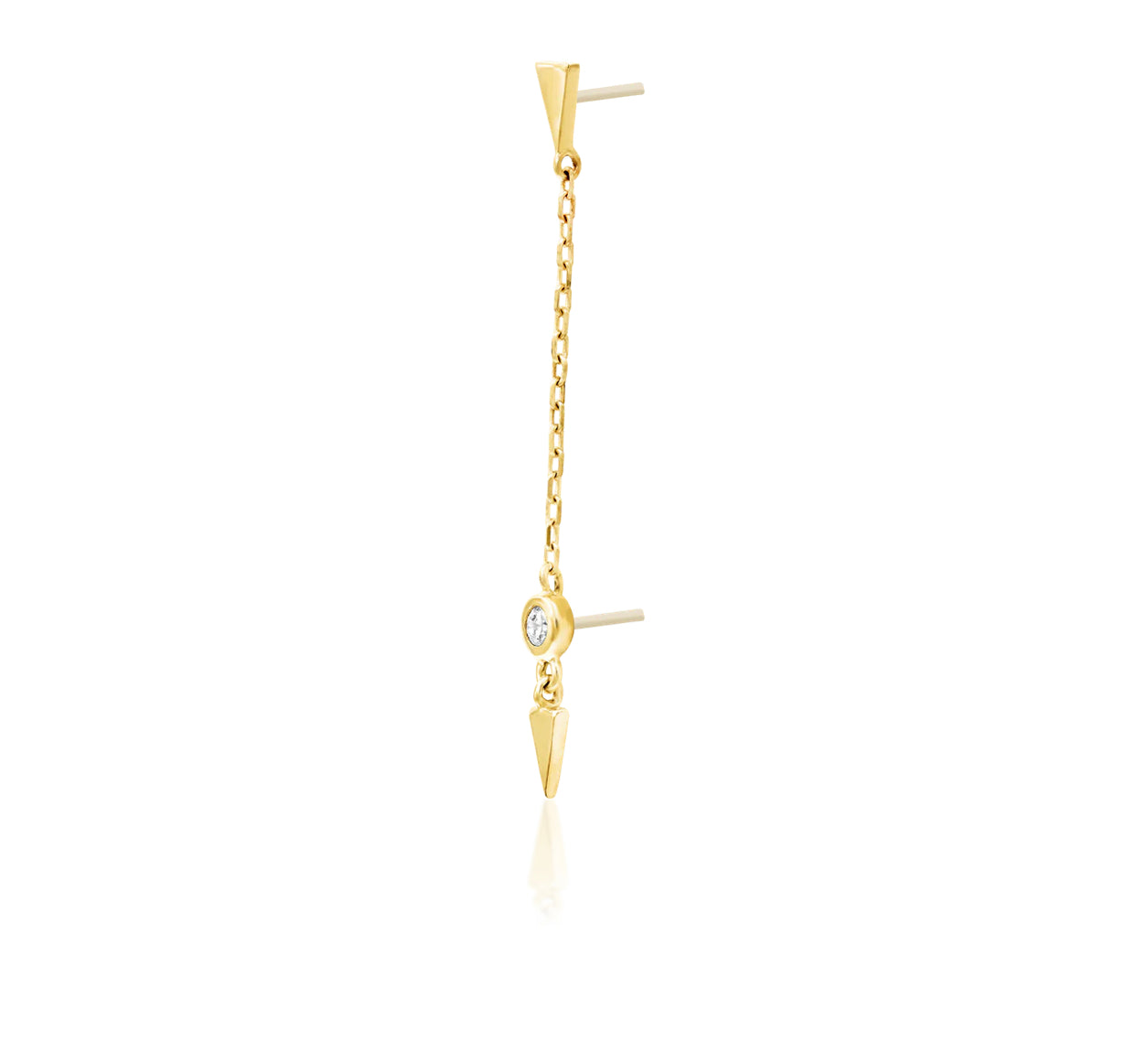 Junipurr Jewellery Jasmine 14kt Gold Threadless send