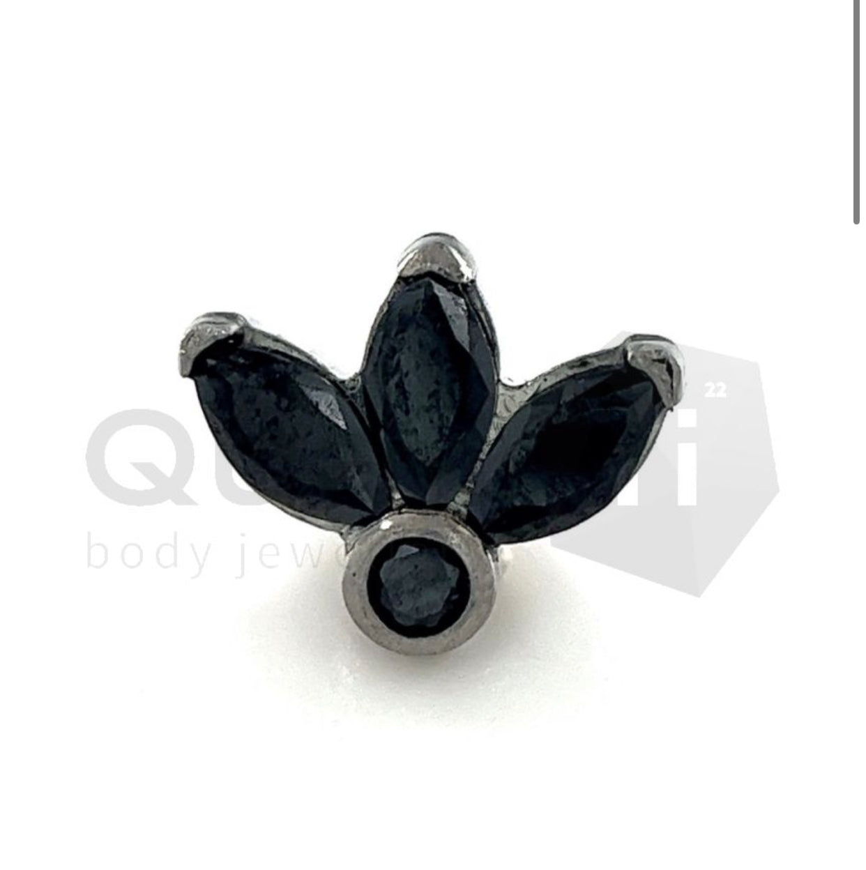 Fleur De Lys Internally Threaded Attachment (colour variations)