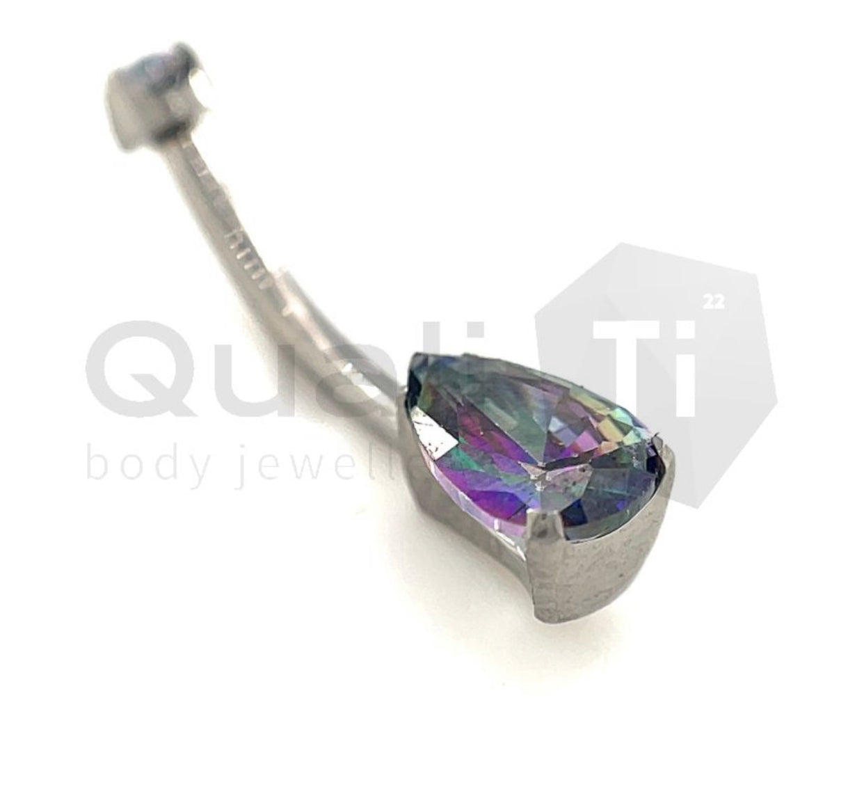 Droplet Navel QualiTi Titanium (colour variants)
