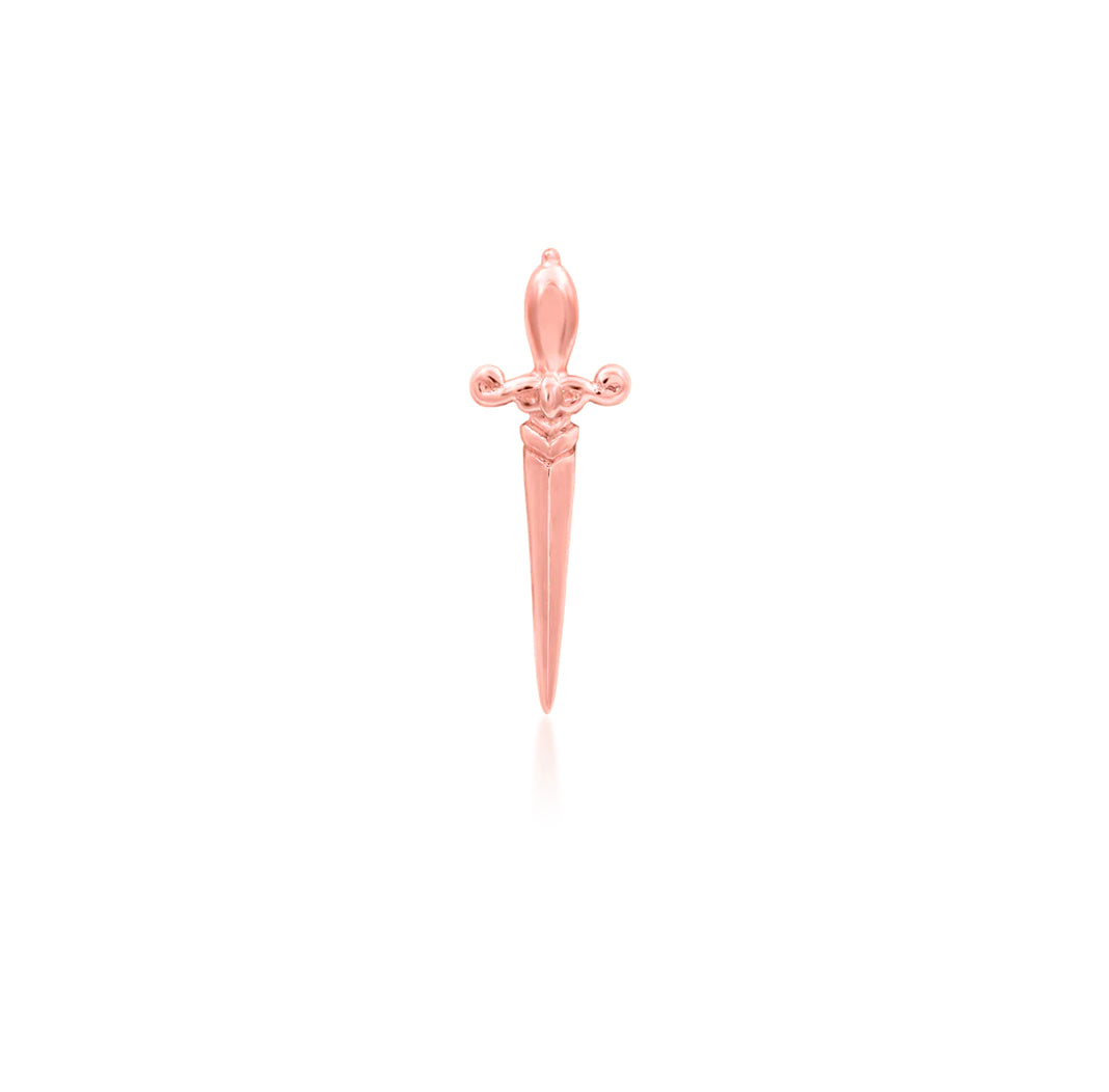 Junipurr Jewellery Looking Sharp 14kt Gold Threadless End