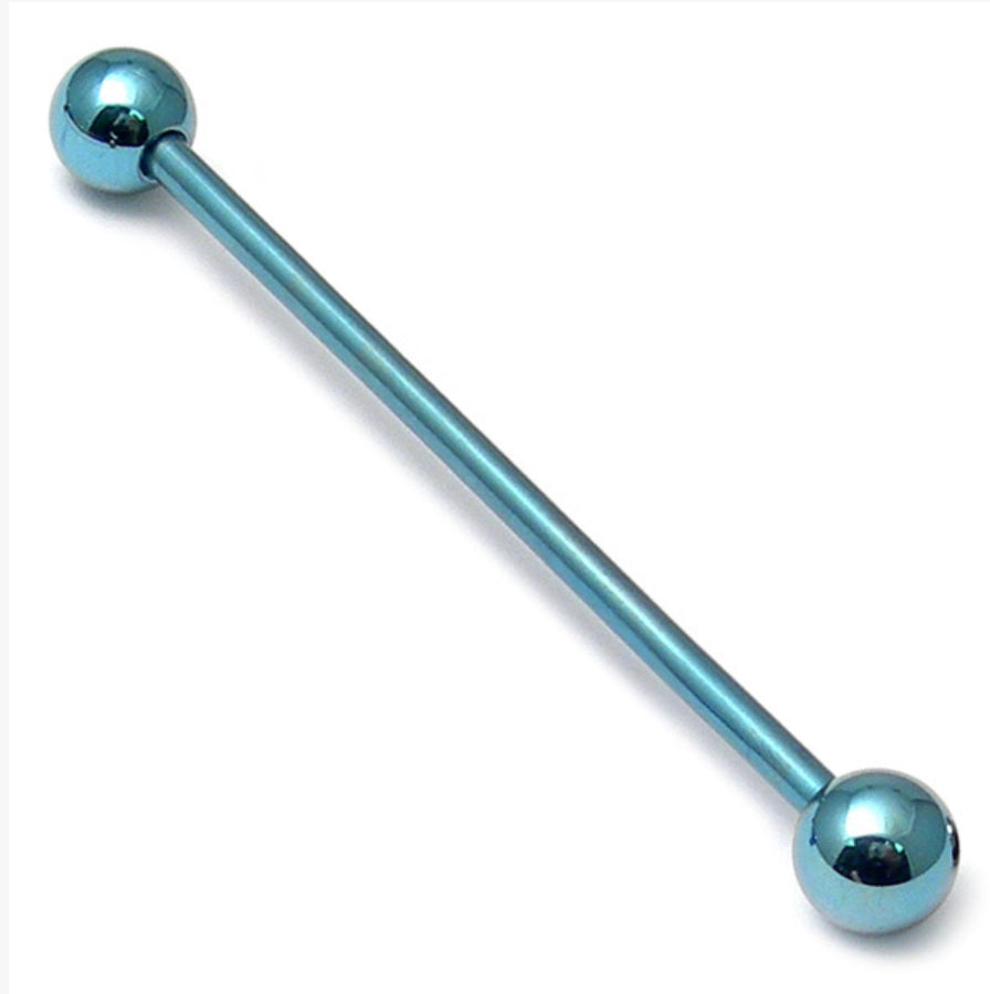 Titanium Industrial Scaffold Barbell 1.6mm