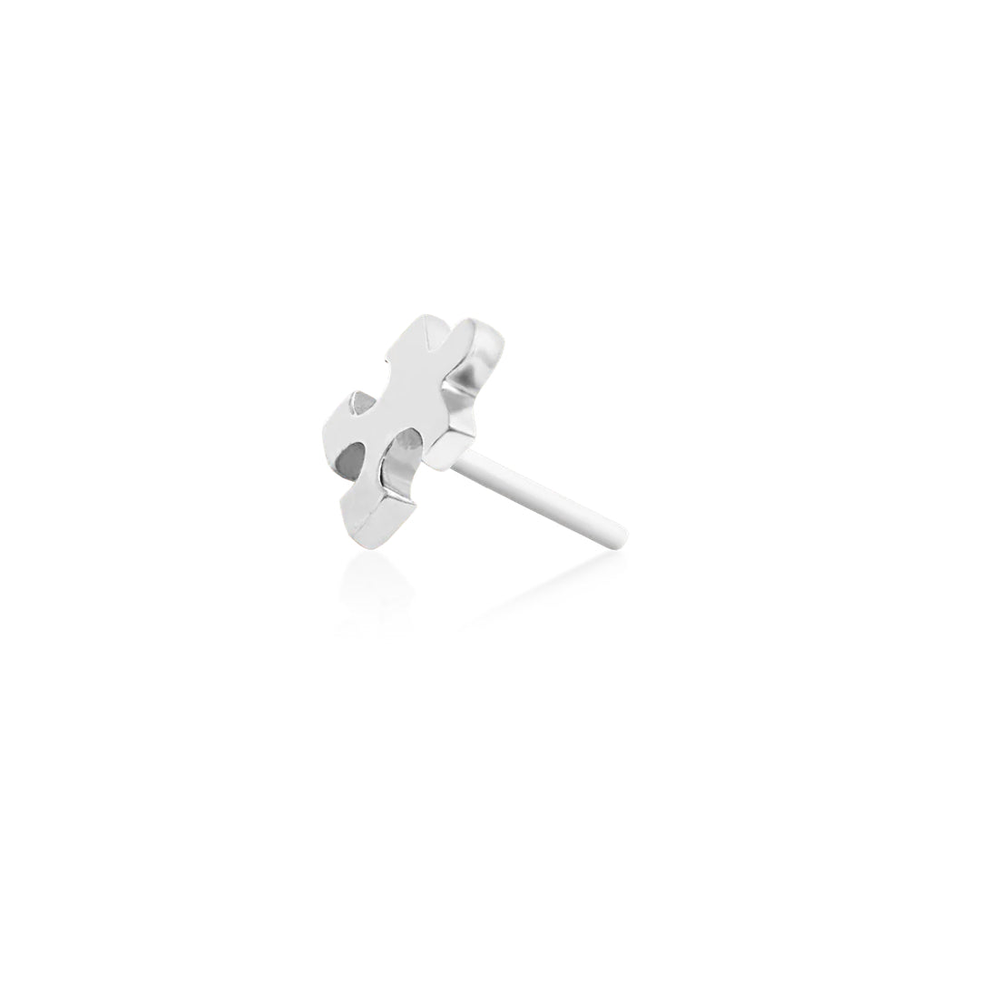 Junipurr Jewellery Gold Puzzle Piece 14kt Threadless End