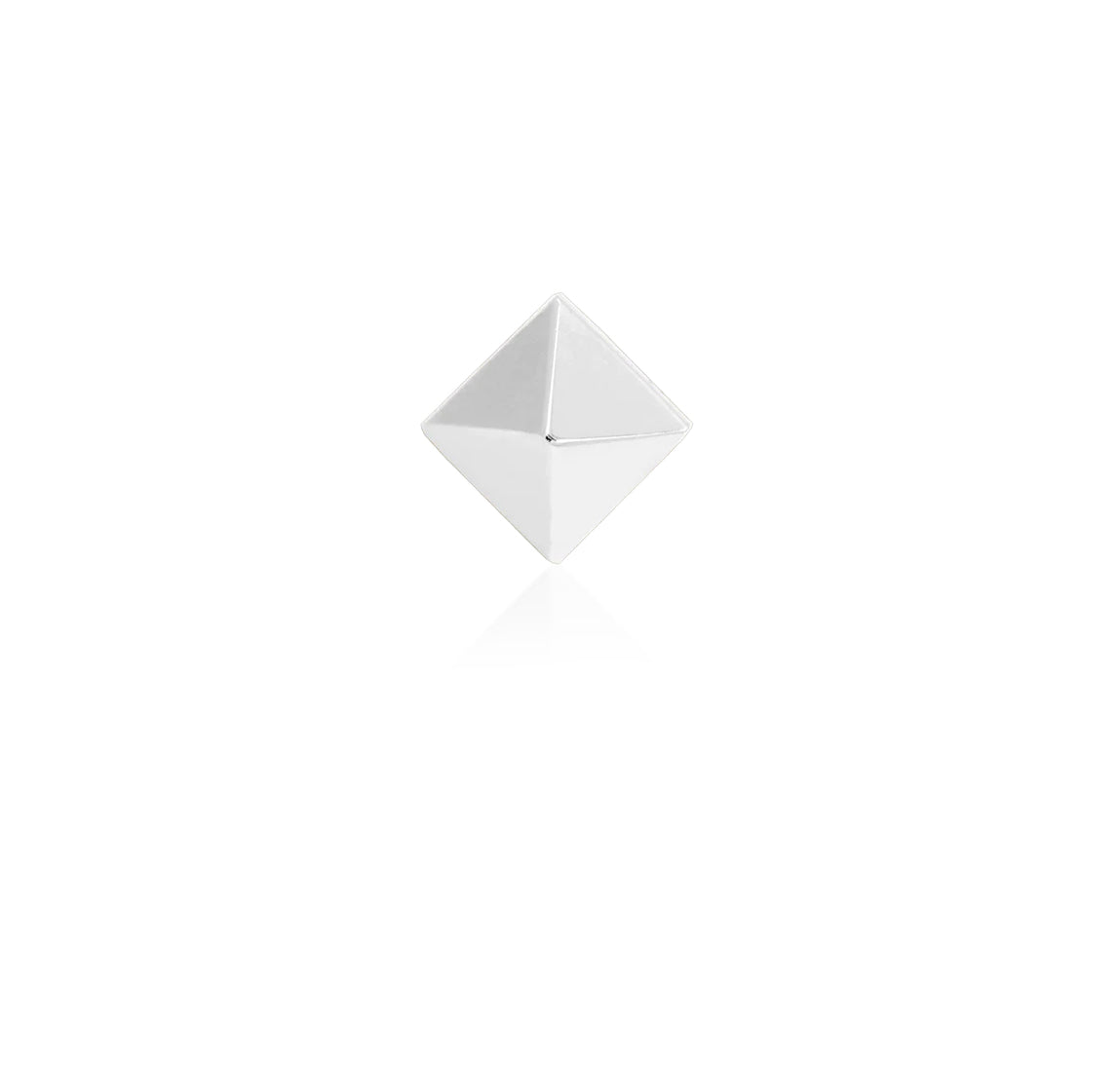 Junipurr Jewellery Gold Pyramid 14kt Threadless End
