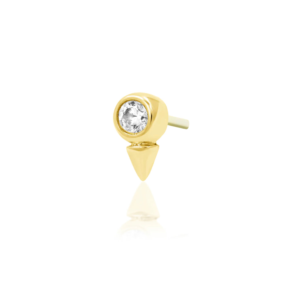 Junipurr Jewellery Octavia 14kt Gold Threadless End