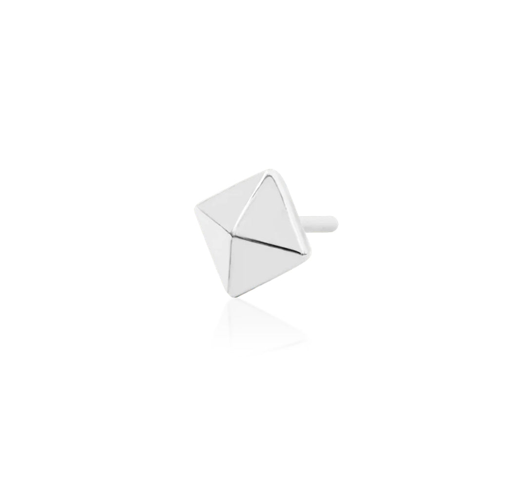 Junipurr Jewellery Gold Pyramid 14kt Threadless End