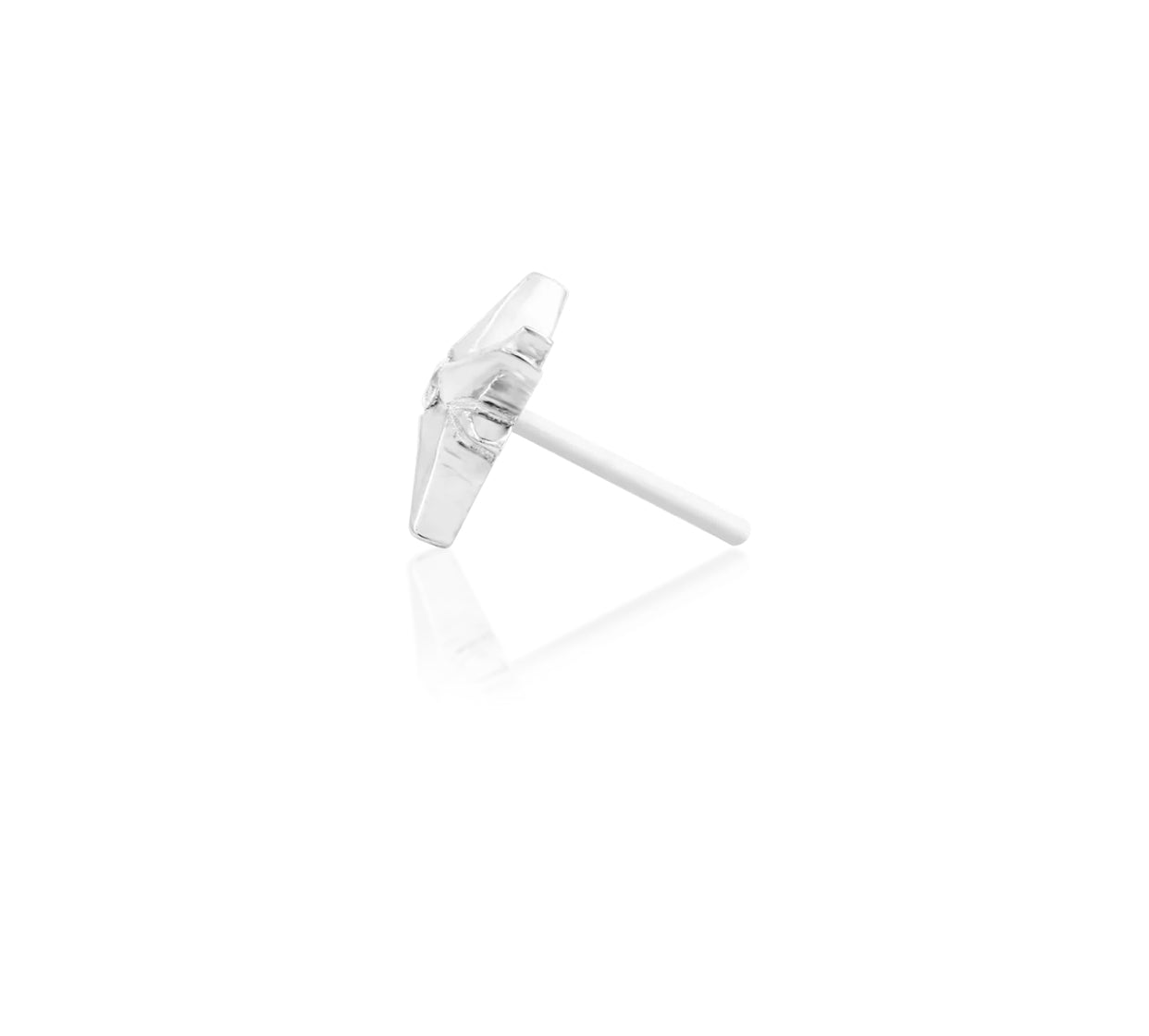 Junipurr – Stella Star Lobe Helix Nose Threadless End | 14K Gold