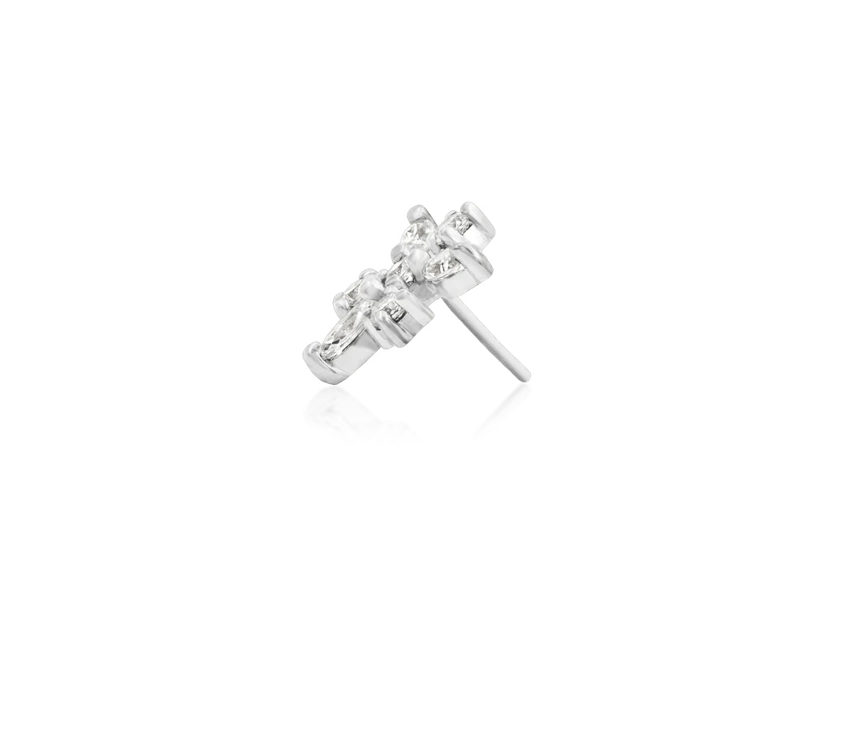 Junipurr Jewellery 14kt Gold Snowflake Anna Threadless End