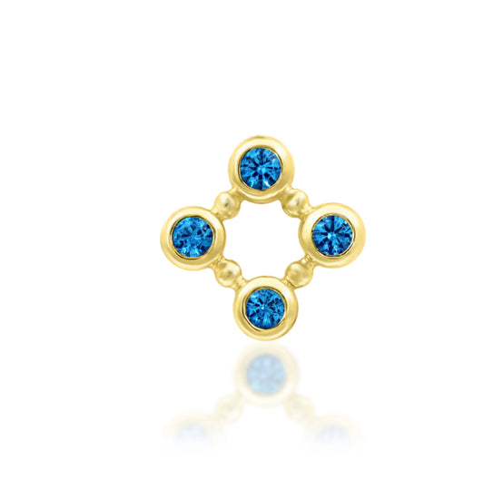 Junipurr Jewellery Lana Gold Threadless Attachment