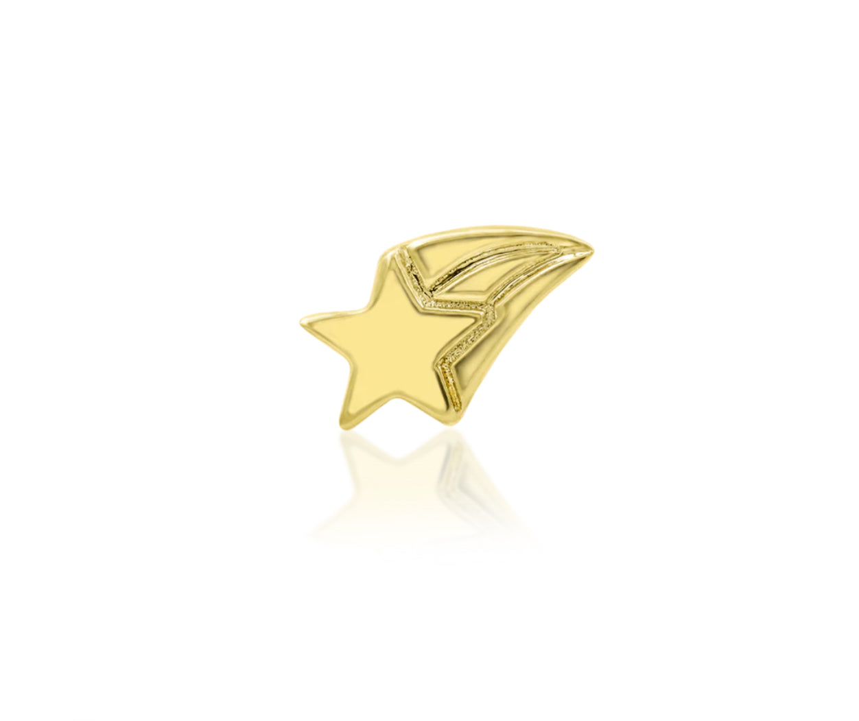 Junipurr Jewellery Shooting Star 14kt Gold Threadless Threadless