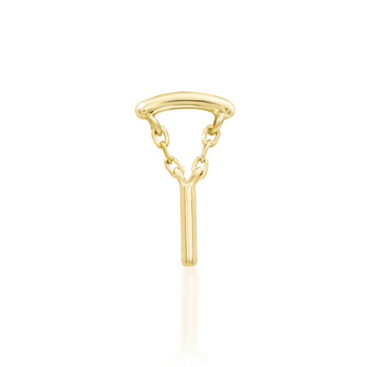 Junipurr Jewellery Aydan Gold Helix Chain Charm