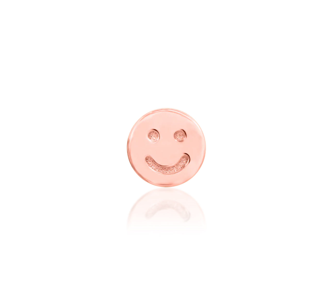 Junipurr Jewellery Smiley 14kt Gold Threadless Attachment