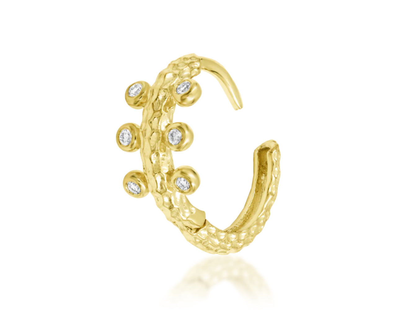 Junipurr Jewellery Rora 14kt Gold Hinge Segment Ring