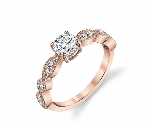 Jiana BVLA White Diamond Engagement Ring