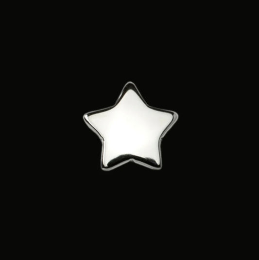 Junipurr Jewellery Titanium Star Threadless