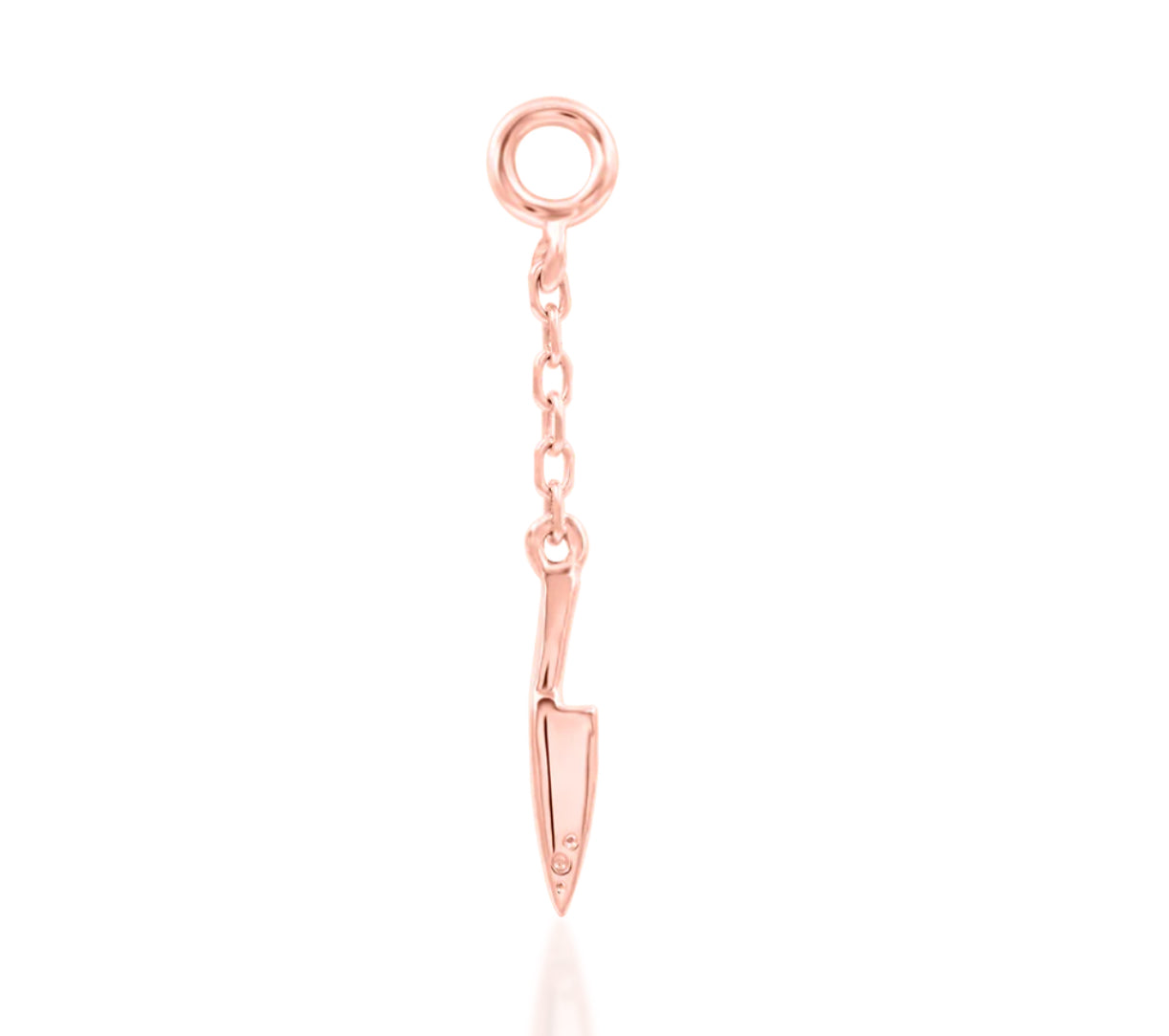 Junipurr Jewellery Knife Play 14kt Gold Chain Charm