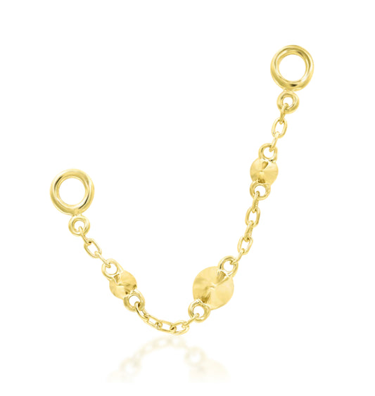 Junipurr Jewellery Spiked Gold Chain