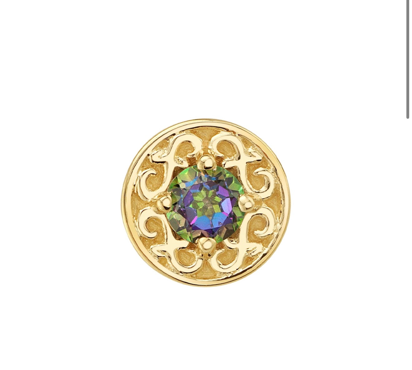 BVLA Elizabeth Custom Gold & Gemstone Piercing Jewellery